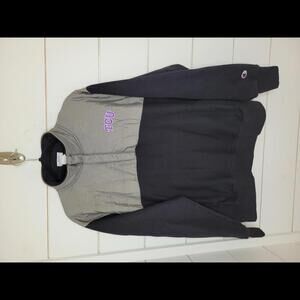 TCU Champion XL grey & black with logo sweatshirt